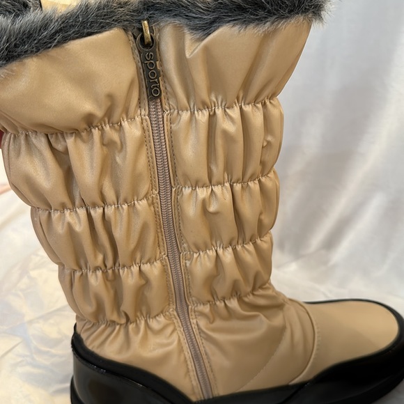 Sporto® Brenda Tall Waterproof Quilted Boot - Picture 7 of 8